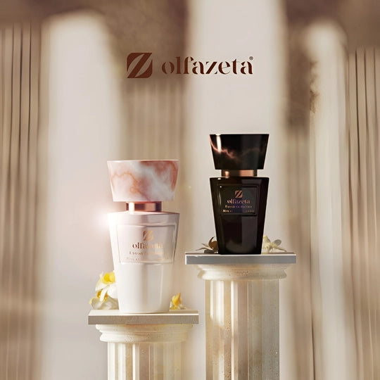 Olfazeta by Chogan - Découvrez la collection Millésime : Nouveaux flacons 30 ml & 70 ml aux lignes pures sculptées comme du marbre – achetez-les en ligne dès maintenant